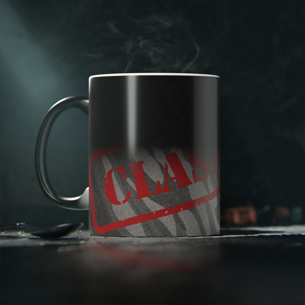 Classified Magic Mug | Unique Coffee Cup | Gift for Secret Agent & Spy Lovers