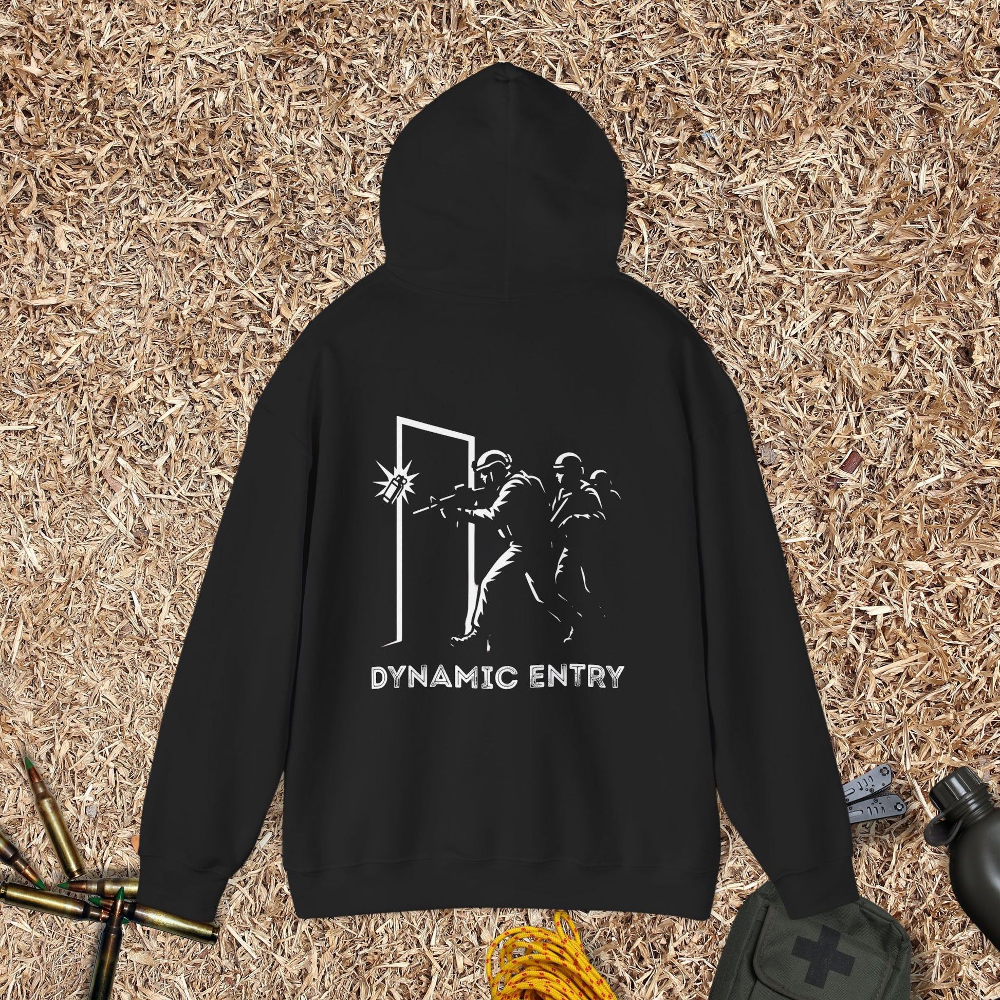 Dynamic Entry - Cozy Unisex Hoodie