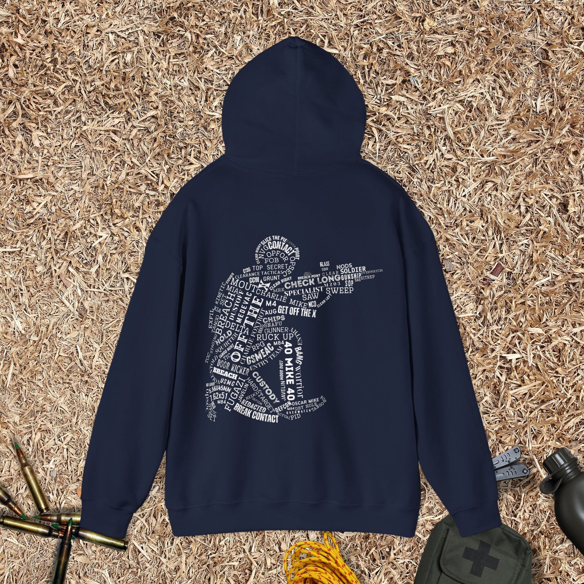 Tactical Text Operator - Cozy Unisex Hoodie