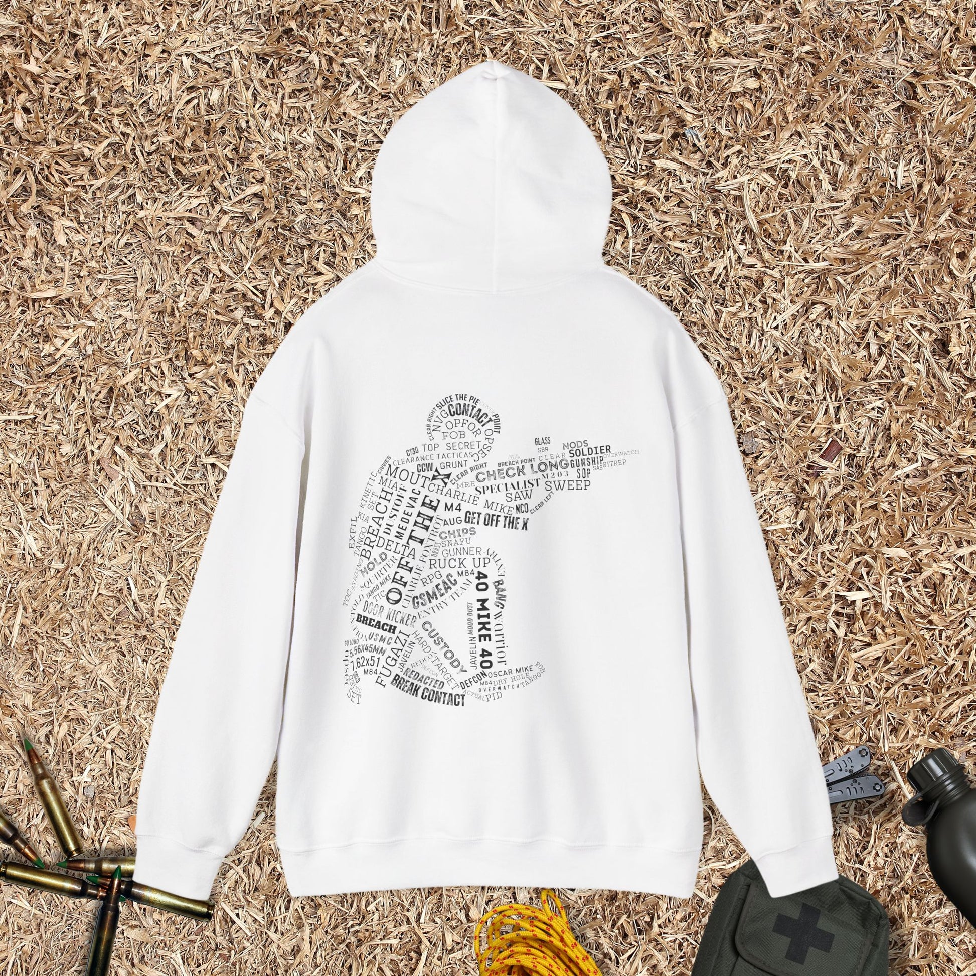 Tactical Text Operator - Cozy Unisex Hoodie