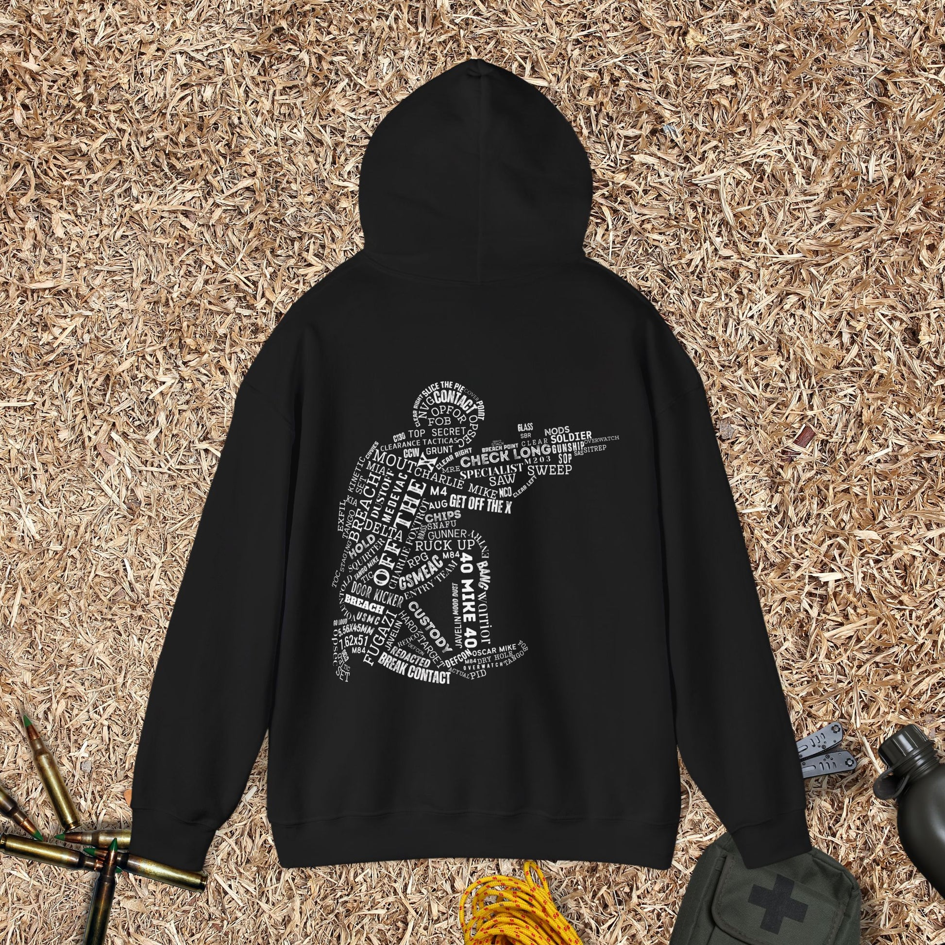 Tactical Text Operator - Cozy Unisex Hoodie